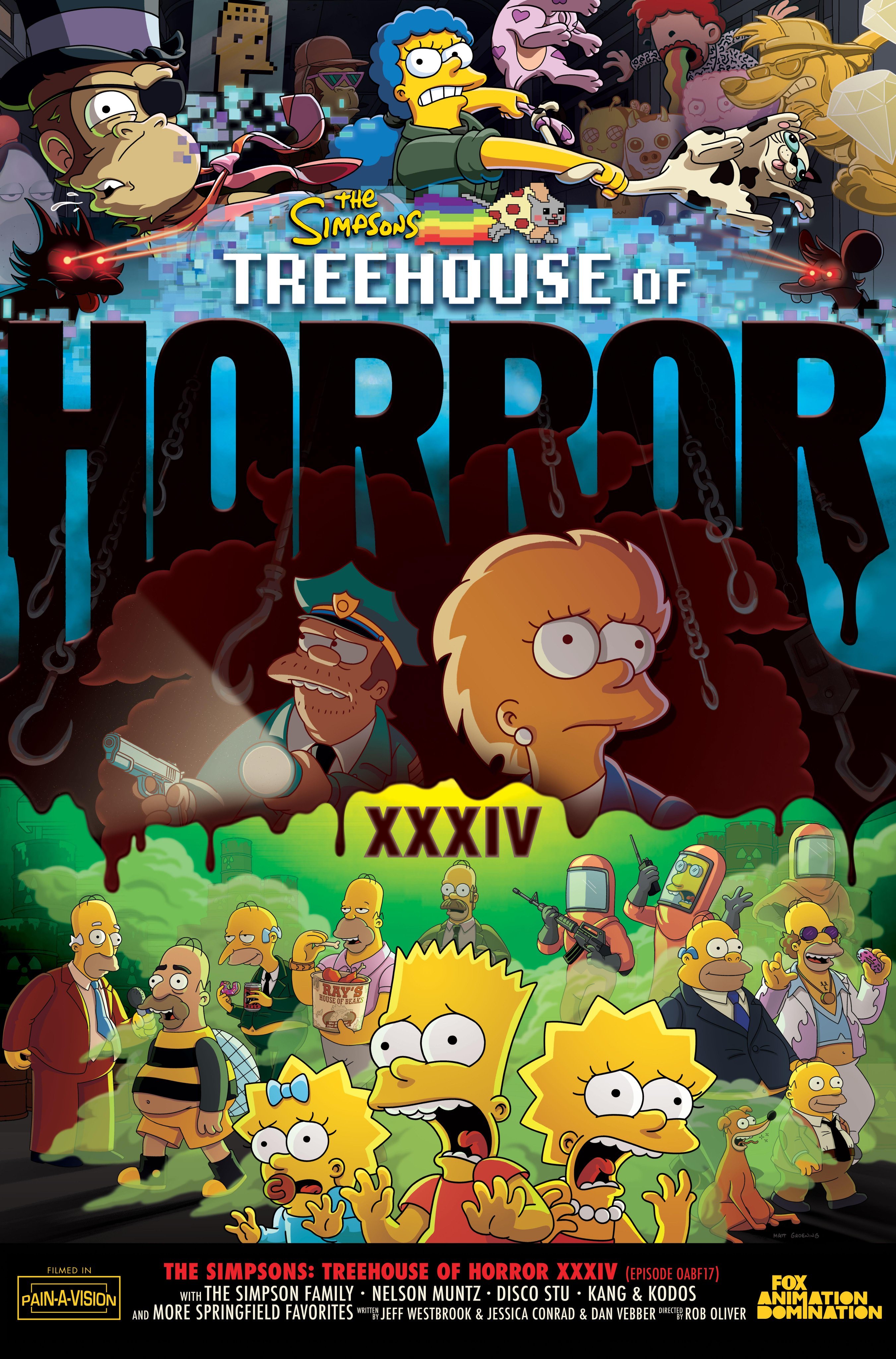 Treehouse of Horror XXXIV: The Simpsons Parodies NFTs and The Silence of the Lambs